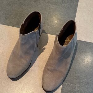 Women’s Sam Edelman Gray Suede Ankle Boots